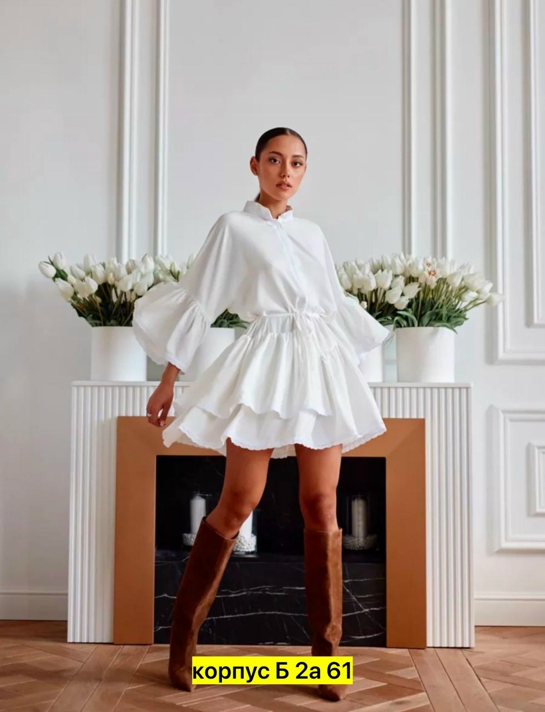 платье стильное,платье женской,нарядное платье,платье туника,нарядное платье с воланом