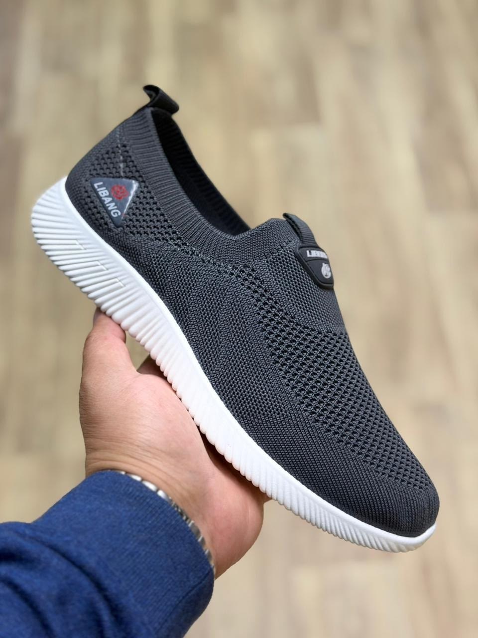 ,слипоны мужские, спортивная,мужская ,мужские текстильные кроссовки