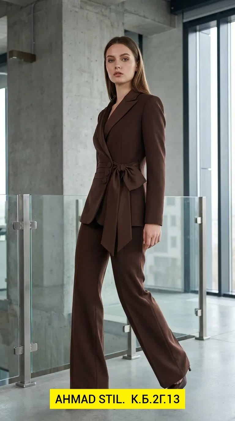 костюм брючный деловой с пиджаком doux saint,серый брючный костюм женский,женский брючный костюм,брючный костюм,серый брючный костюм