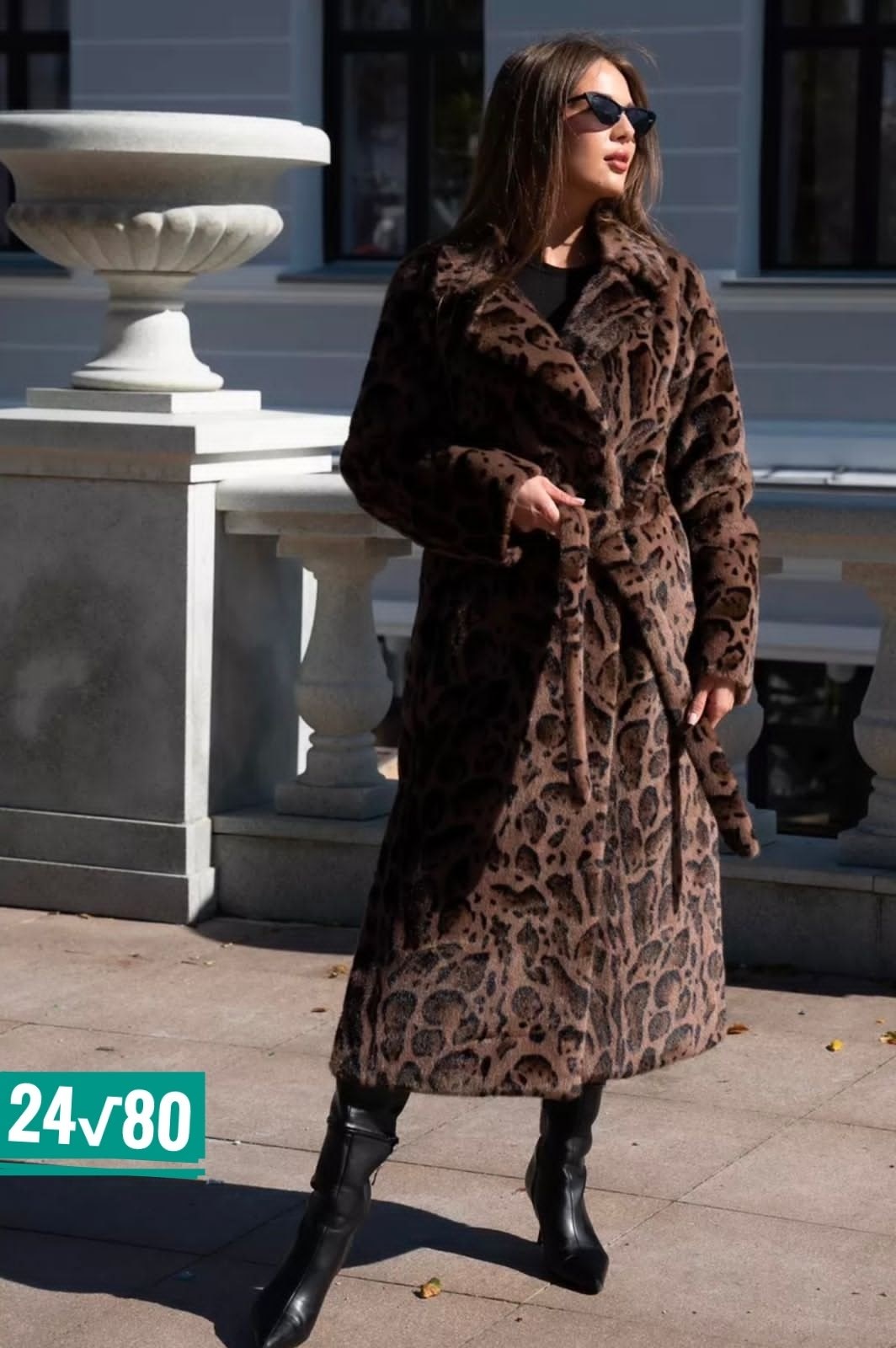 экошуба под норку серый леопард,шуба леопардовая,шуба искусственная леопардовая almita 251436554,искусственная шуба,шуба леопард