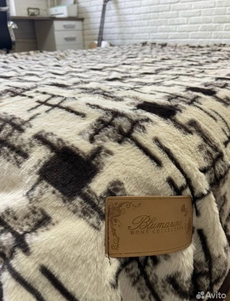 меховой плед,плед,плед корова,покрывало велсофт,плед велсофт шиншилла