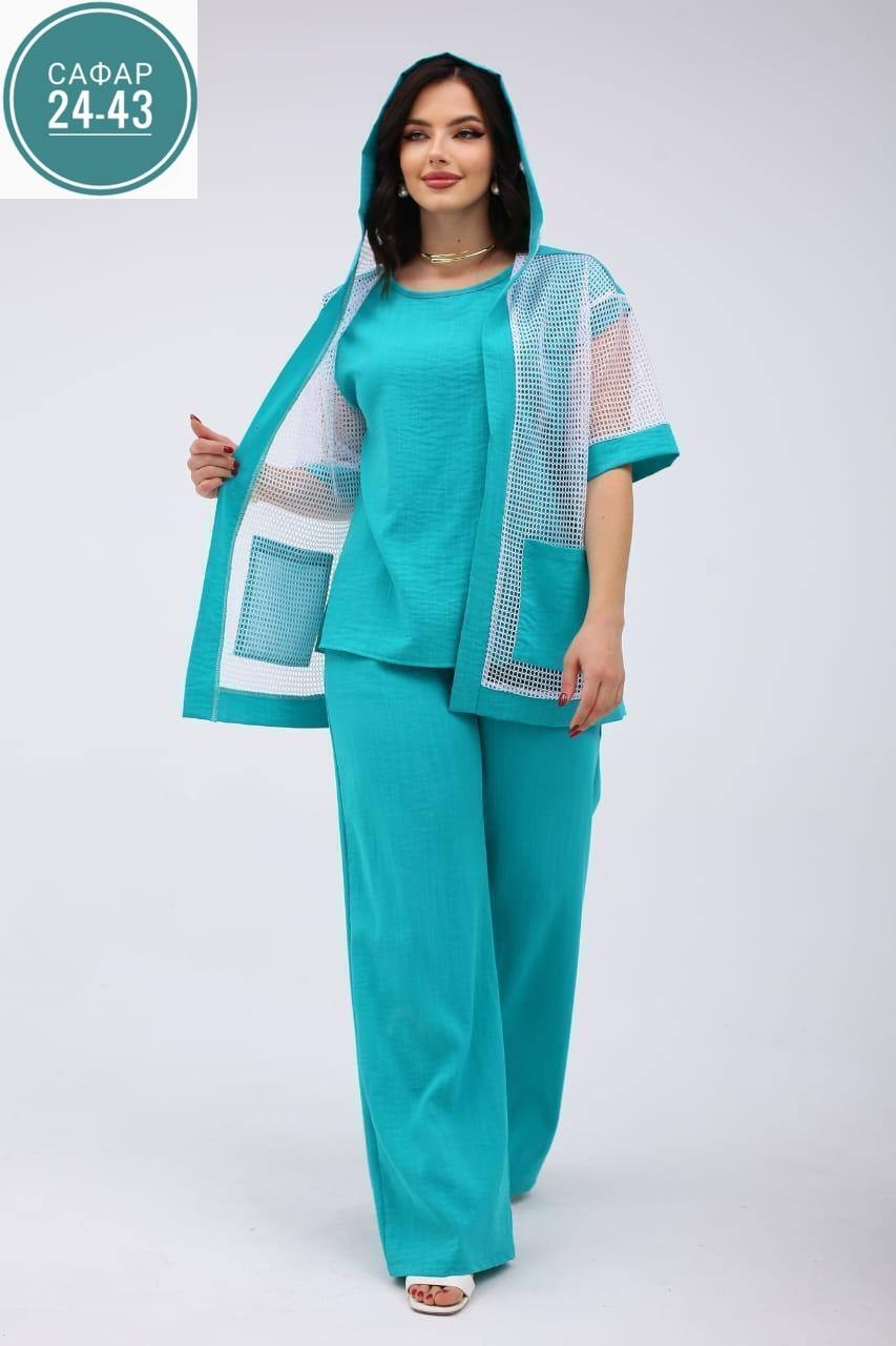 костюм женский,женские брючные костюмы больших размеров,летние костюмы,брючный комплект,брючной костюм