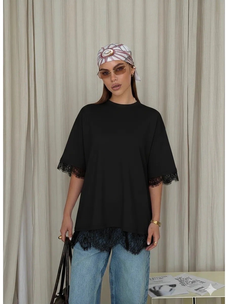 футболка с кружевами,блузка кружевная,идеи блузки,футболки женская,кружевная футболка