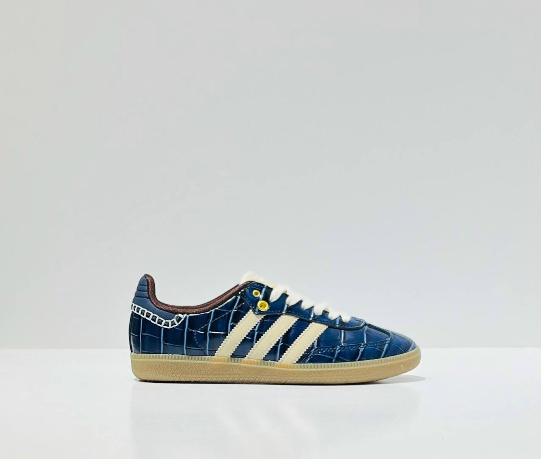 кроссовки adidas samba x wales bonner og croc - collegiate navy,adidas samba wales bonner navy croc,wales bonner x adidas samba og croc collegiate navy,кроссовки adidas x wales bonner samba og navy cr