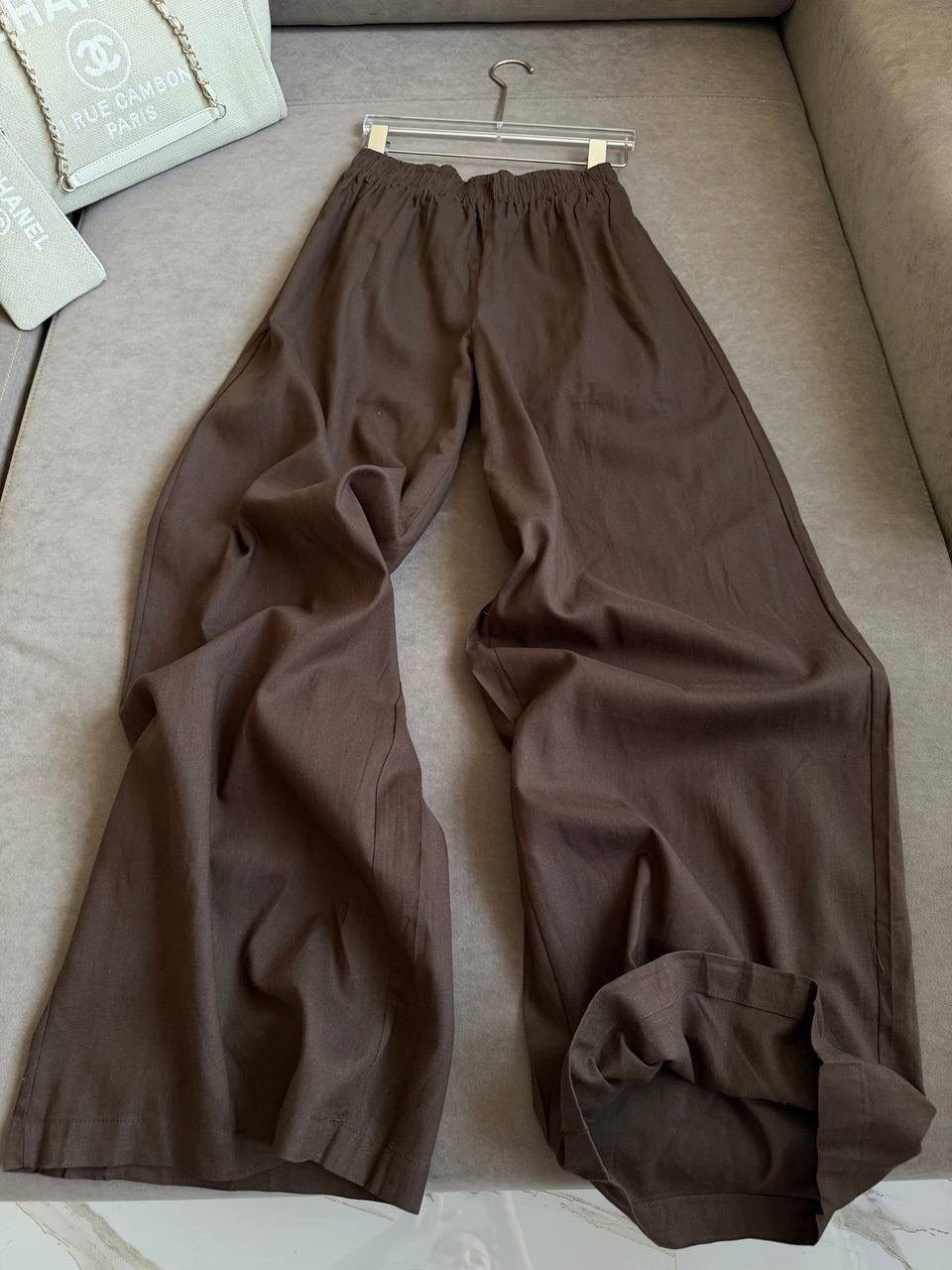 брюки комплект,комбинезон с оборками,женские комбинезоны,костюм,широкие брюки