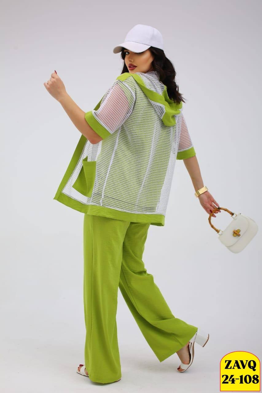 костюм женский,брючный костюм из прошвы,костюм женский двойка брючный,костюм с брюками,костюм брючный голубой