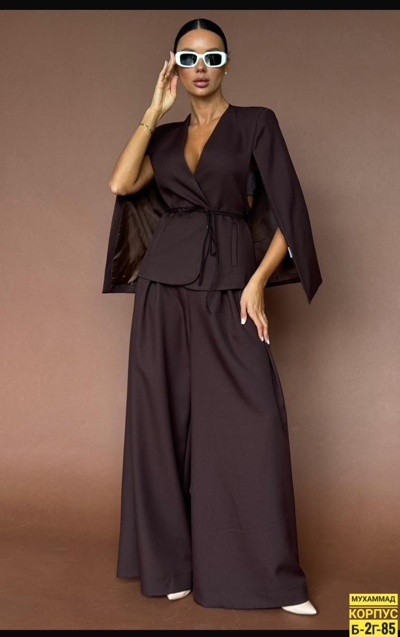 брючный костюм,женский брючный костюм,костюм с брюками палаццо,брючный костюм клеш,женский костюм