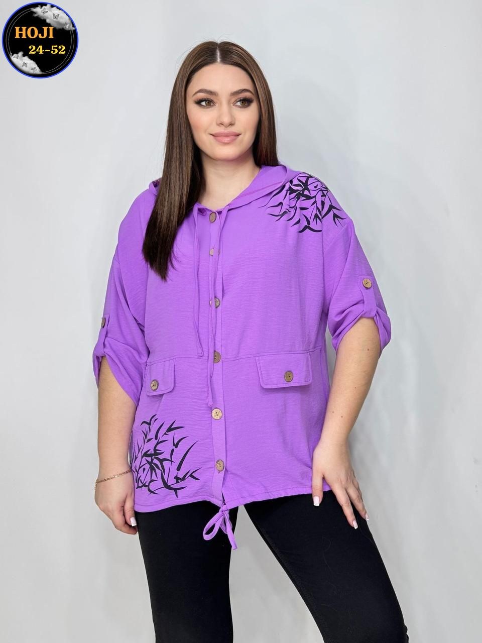 легкая женская блузка,блузка с капюшоном,туника нарядная,женская кофта, оптом