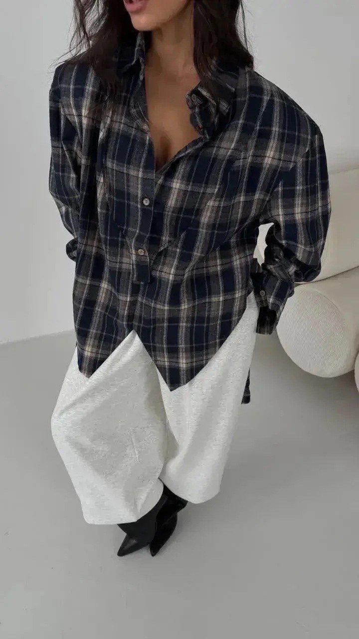 женская рубашка в клетку,рубашка в клетку,рубашка женская,женская клетчатая рубашка,рубашка женская оверсайз в клетку