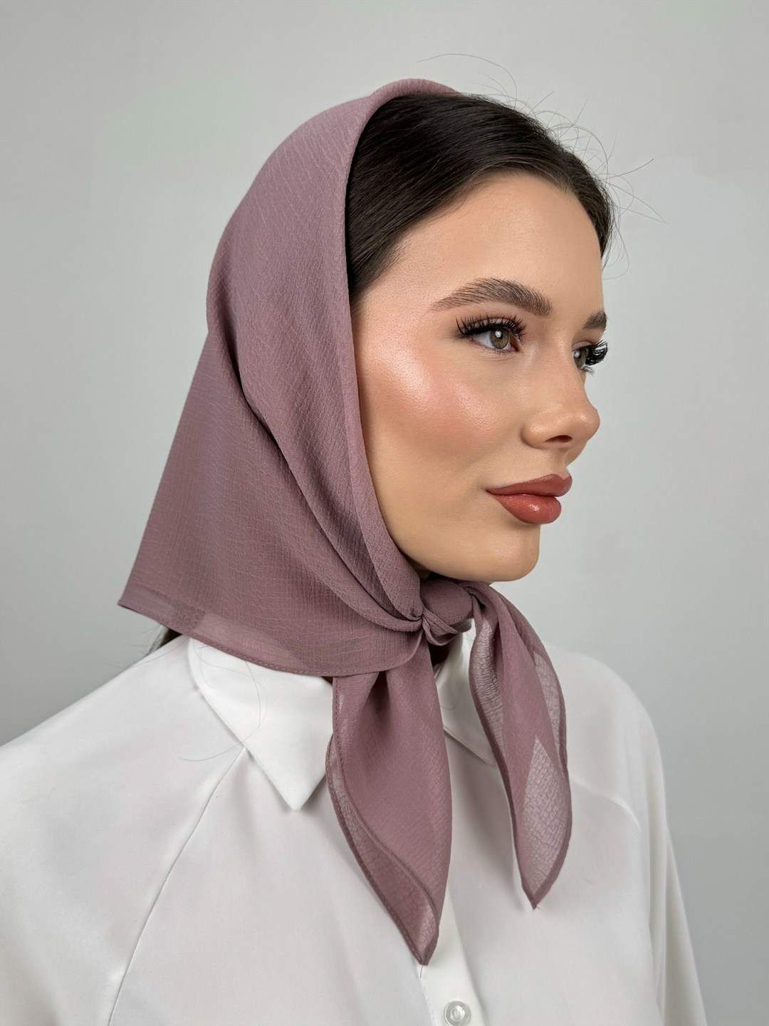 косынка,платки женские,платки косынка,косынка женская curanni 130а белая 150х55 см,платок белый