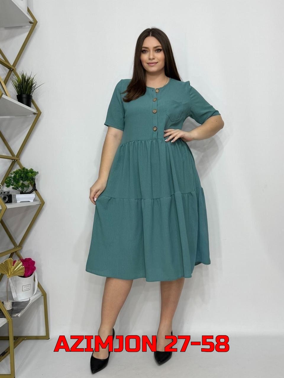 платье женской,женское платье свободного кроя,женские платья больших размеров,платье женское зеленое, платье