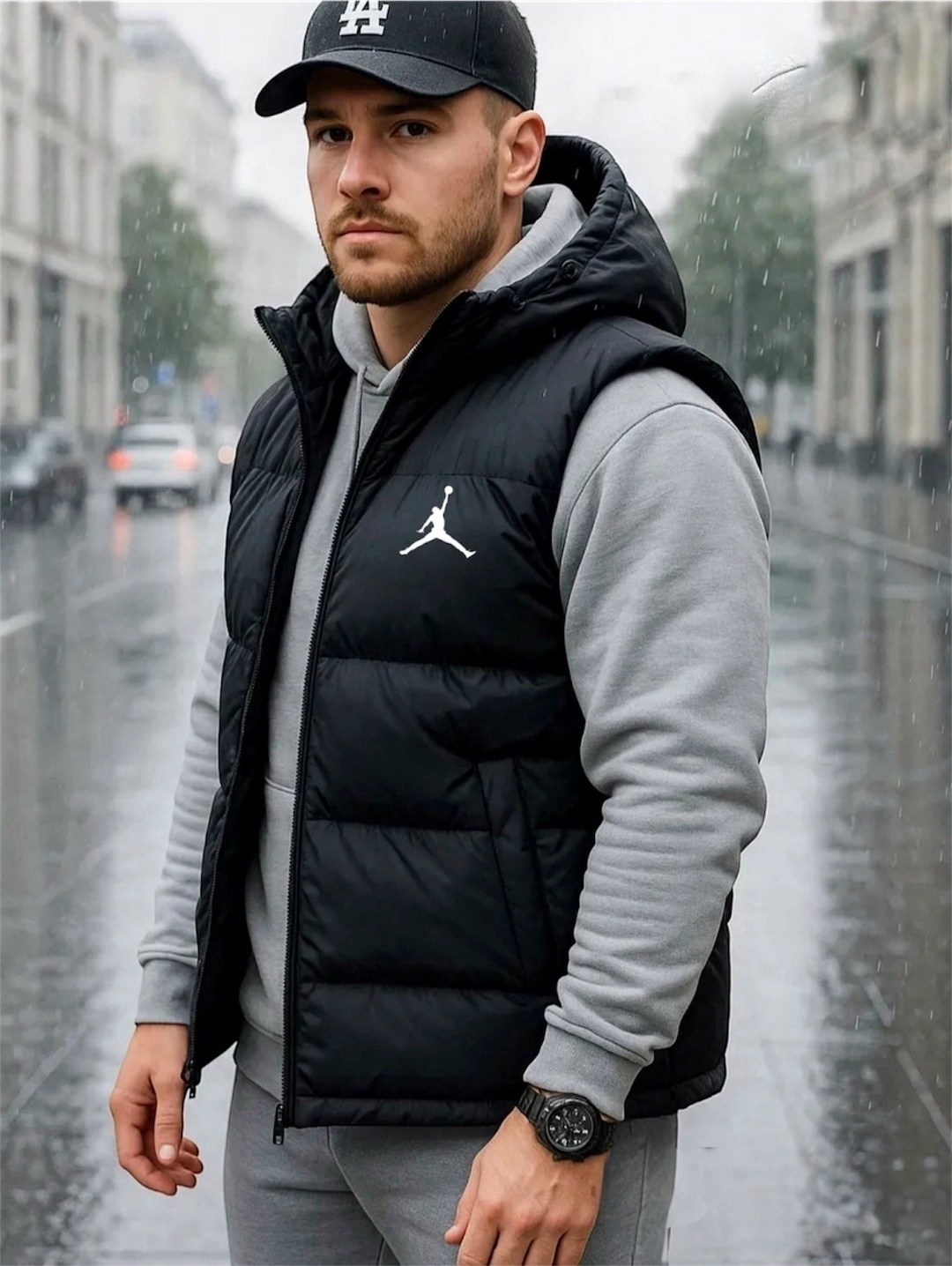 жилетка мужская с капюшоном,жилет мужской утепленный,жилетка демисезонная мужская,жилет утепленная,мужской жилет с капюшоном