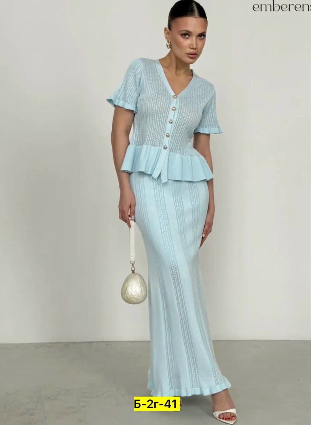 костюм трикотажный с юбкой мини emberens,женская кофта,трикотажный костюм,трикотажный костюм с мини юбкой,костюм трикотажный с юбкой мини шоколадный