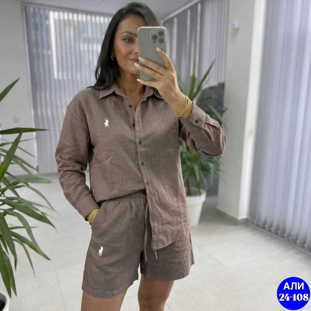 костюм женский с шортами,женский костюм,костюм с шортам,летние костюмы женские,костюм с шортами и рубашкой