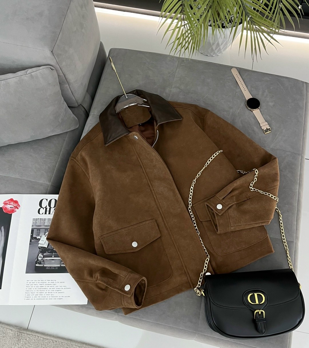 бомбер укороченный оверсайз замшевый куртка рабочего тренд saint shine,модная куртка,куртка бомбер,куртка замшевая,куртка оверсайз