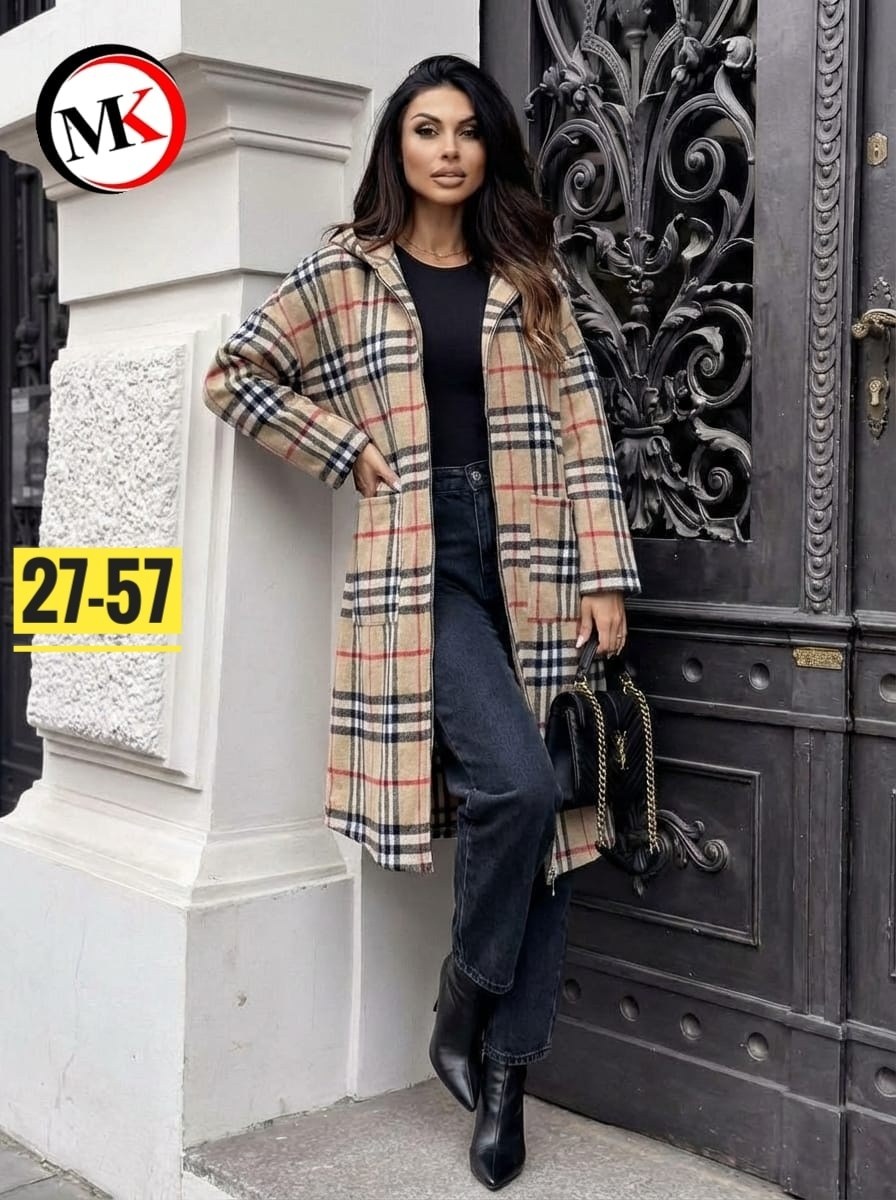 пальто в клетку,стильное пальто,пальто демисезонная,пальто удлиненное,модное пальто