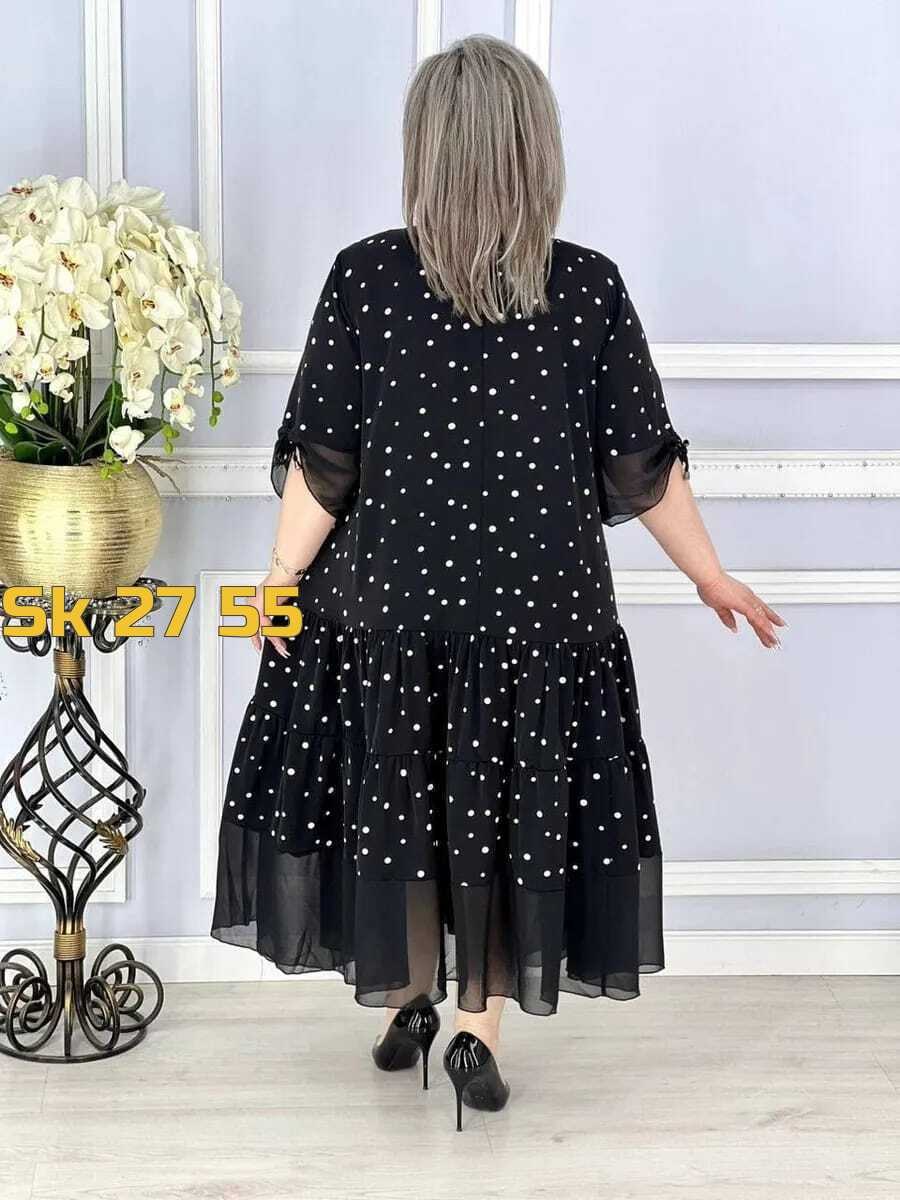 женские платья больших размеров,платье больших размеров cazanji 290770969,платье,платье больших размеров повседневное,платье шифоновое большие размеры