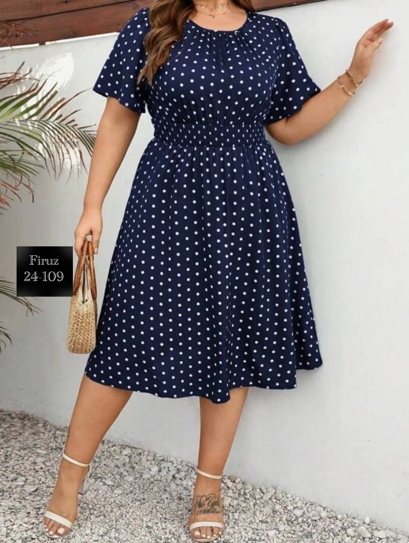 женское платье в горошек,летние платья больших размеров,женские платья больших размеров,платья большие размеры,платья в горошек