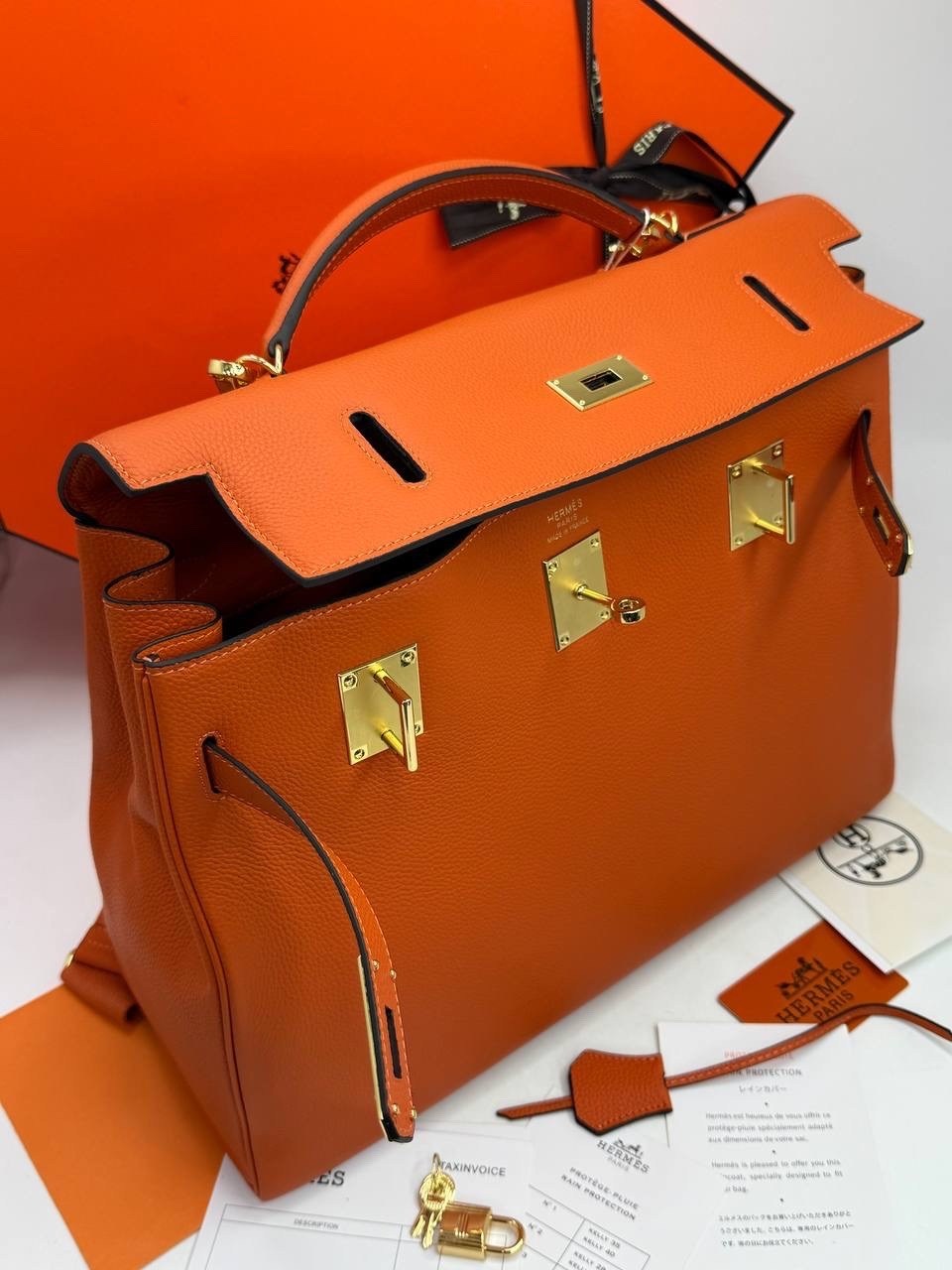 hermes сумка,hermes оранжевая кожаная сумка тоут,женская сумка hermes,сумка hermes kelly оранжевая,сумка hermes kelly
