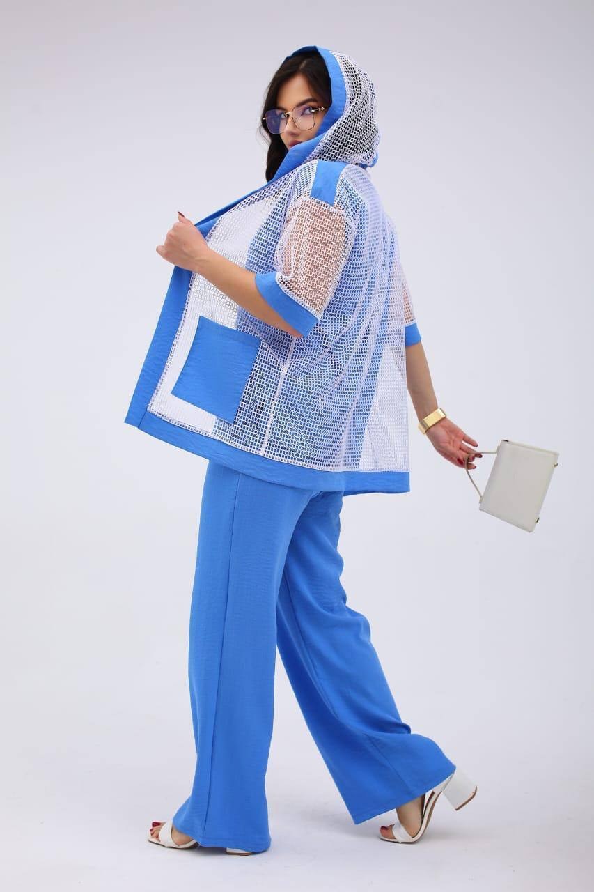 костюм женский,брючной костюм,летние костюмы,брючный комплект,костюм с брюками