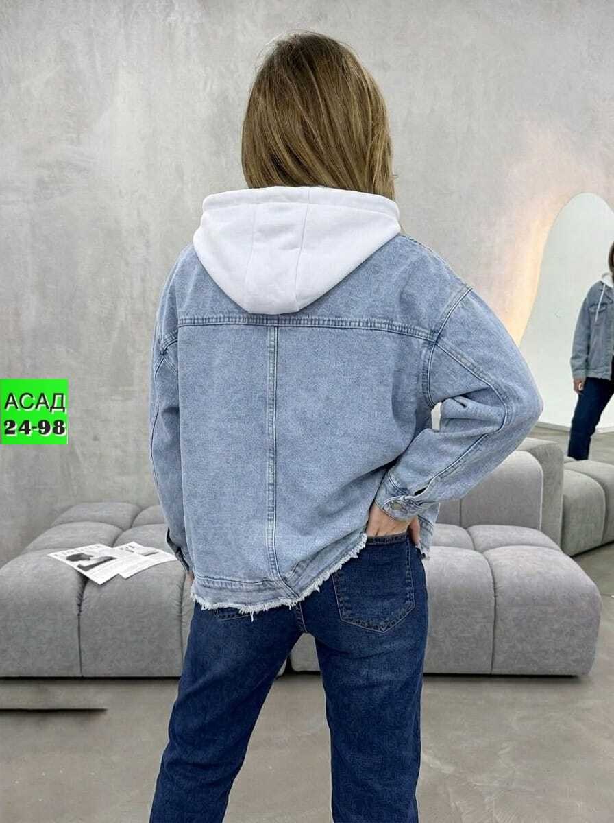 куртка джинсовая женская,джинсовая куртка,стильная джинсовая куртка,женская джинсовая куртка с капюшоном,джинсовка женская