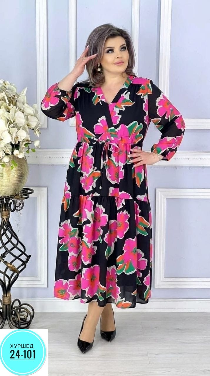 женское платье больших размеров,нарядное платье,платье идеальное,шифоновое платье,платье