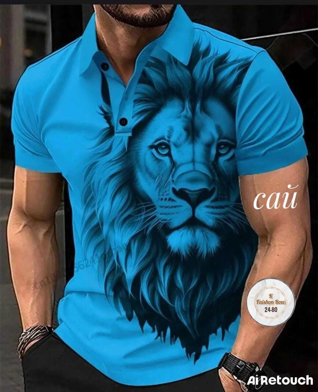 футболка поло мужская,футболка для мужчин хб,футболки мужские,мужская футболка с принтом льва,мужская мода