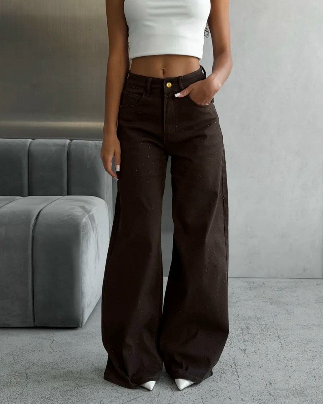 коричневые джинсы женские широкие,коричневые джинсы,джинсы широкие коричневые,джинсы широкие,коричневые джинсы женские