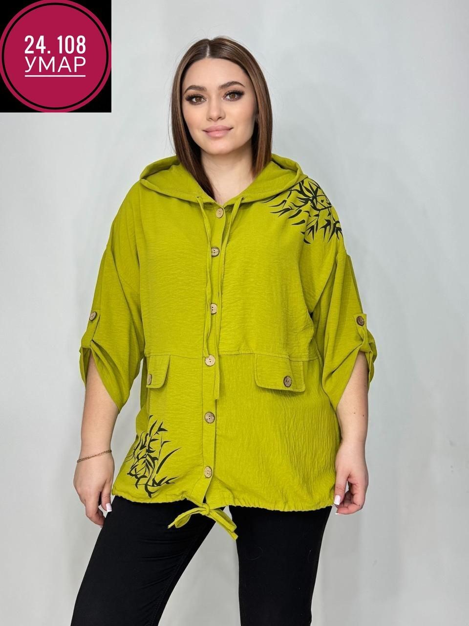 легкая женская блузка,блузка с капюшоном,туника нарядная,женская кофта,блузка летняя