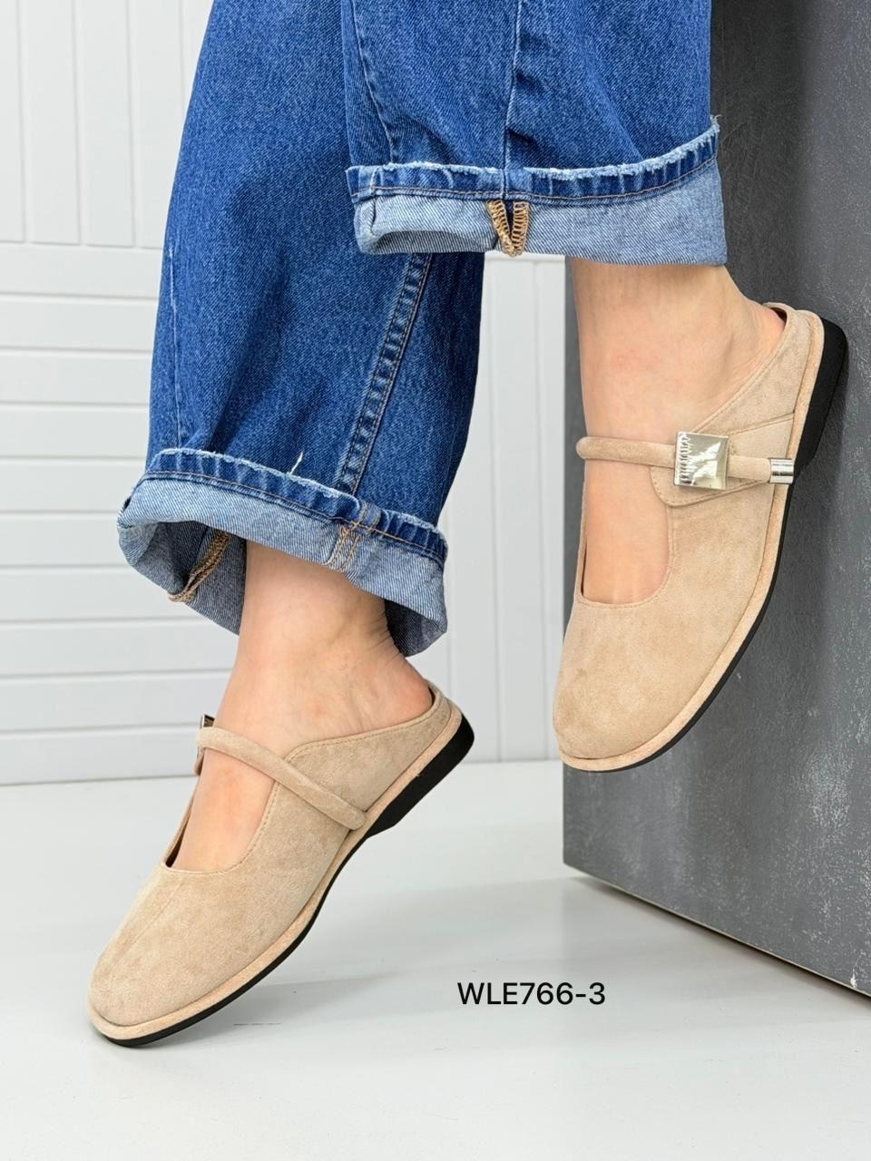 шлепанцы замшевые,,тапочки модные,женские шлепанцы, женская