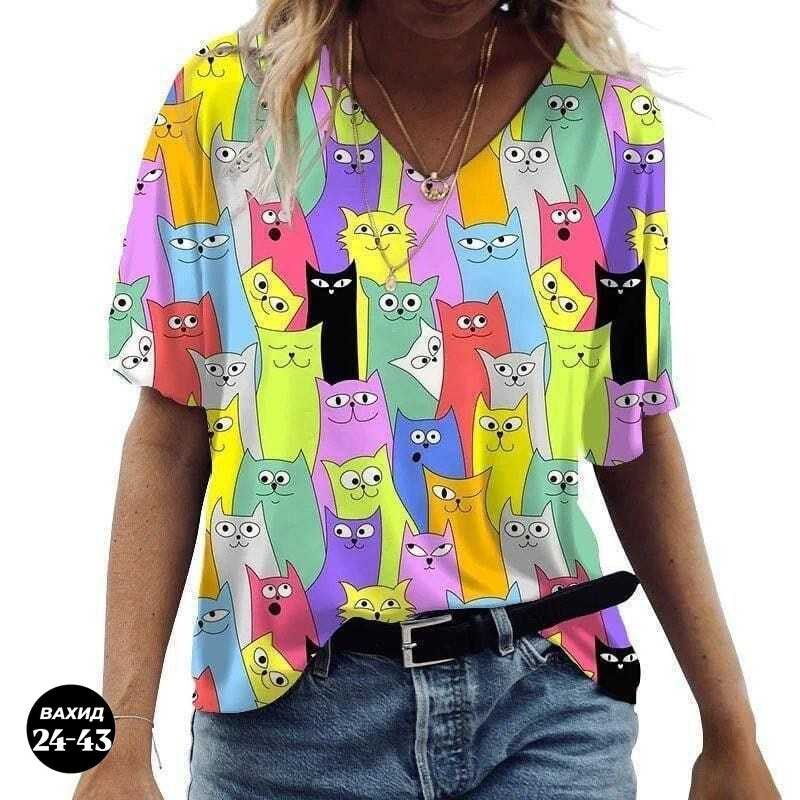 женские футболки с принтом,футболки для женщин,футболки женская,футболки женские больших размеров,футболка женская кот