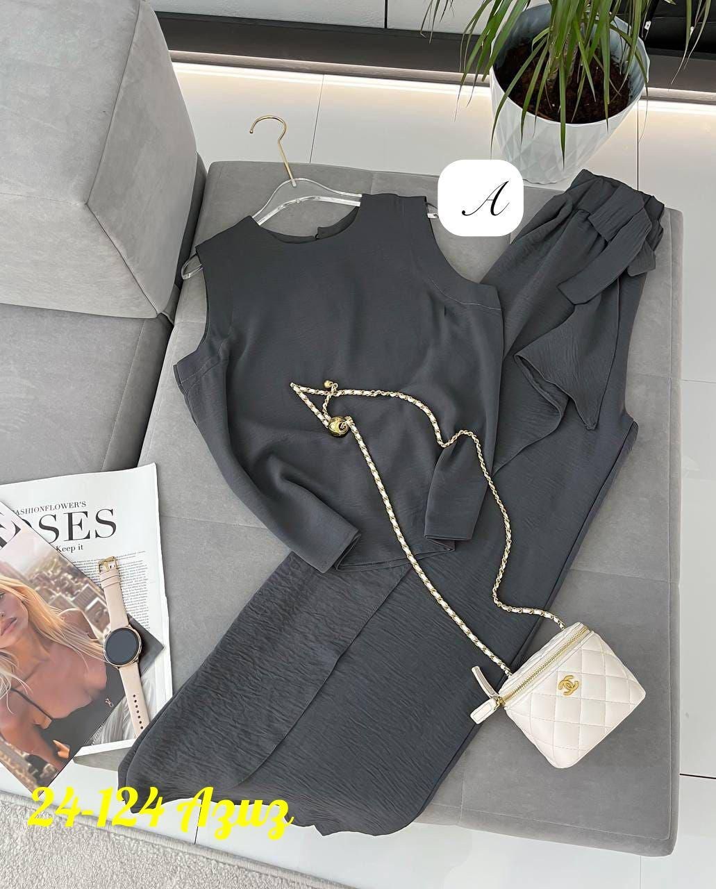 женский костюм двойка,костюм женский,женский брючный костюм,костюм брючный вечерний с драпировкой,брючной костюм