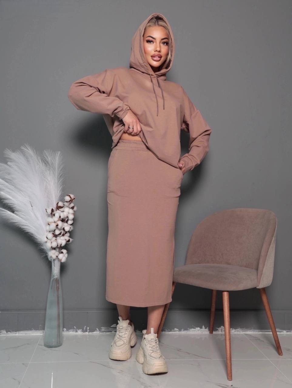 костюм с юбкой,костюм с юбкой л02905,костюм с юбкой женский,костюм с юбкой трикотажный,костюм юбка кофта