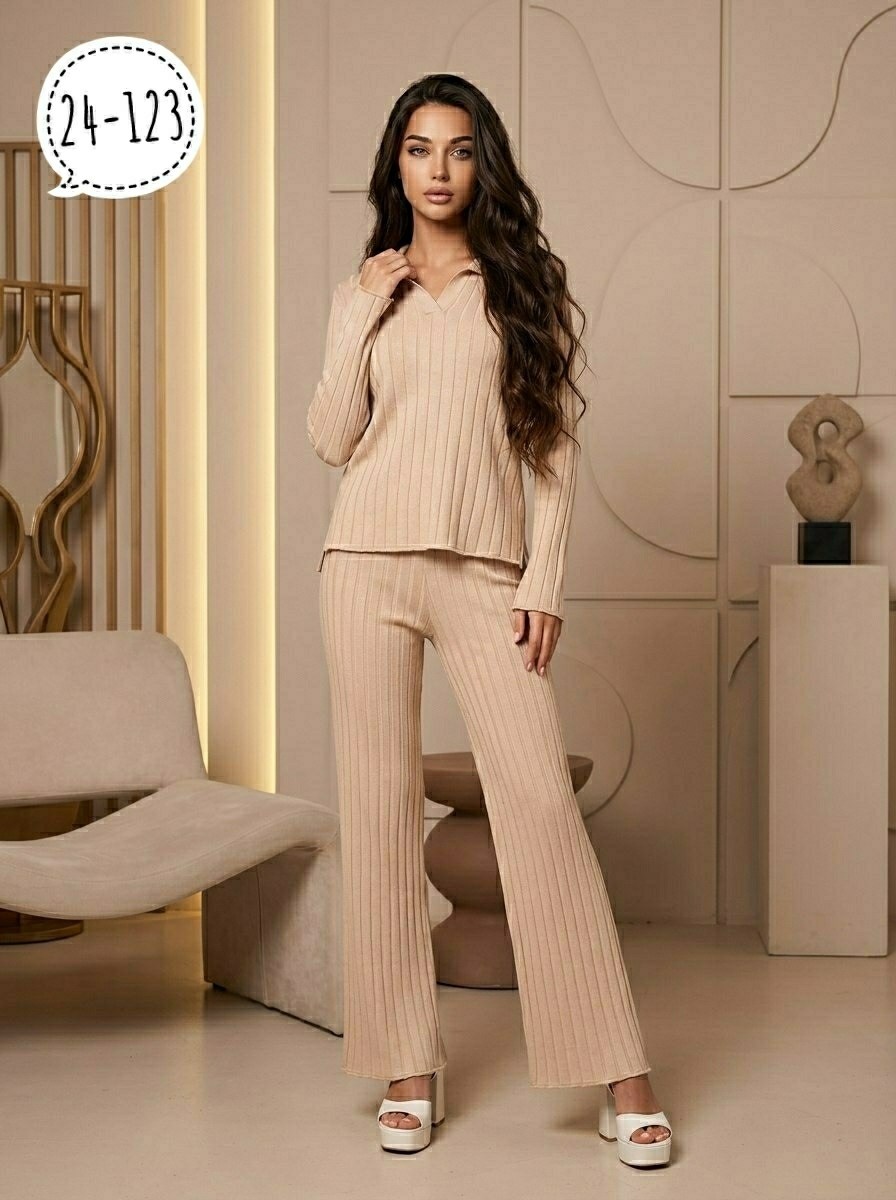 костюм двойка лапша,трикотажные костюмы женские,трикотажные костюмы,вязаный костюм женский,костюм брючный женский