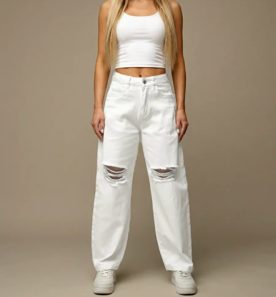 белые джинсы,джинсы стиль,джинсы женские,джинсы модные,широкие джинсы