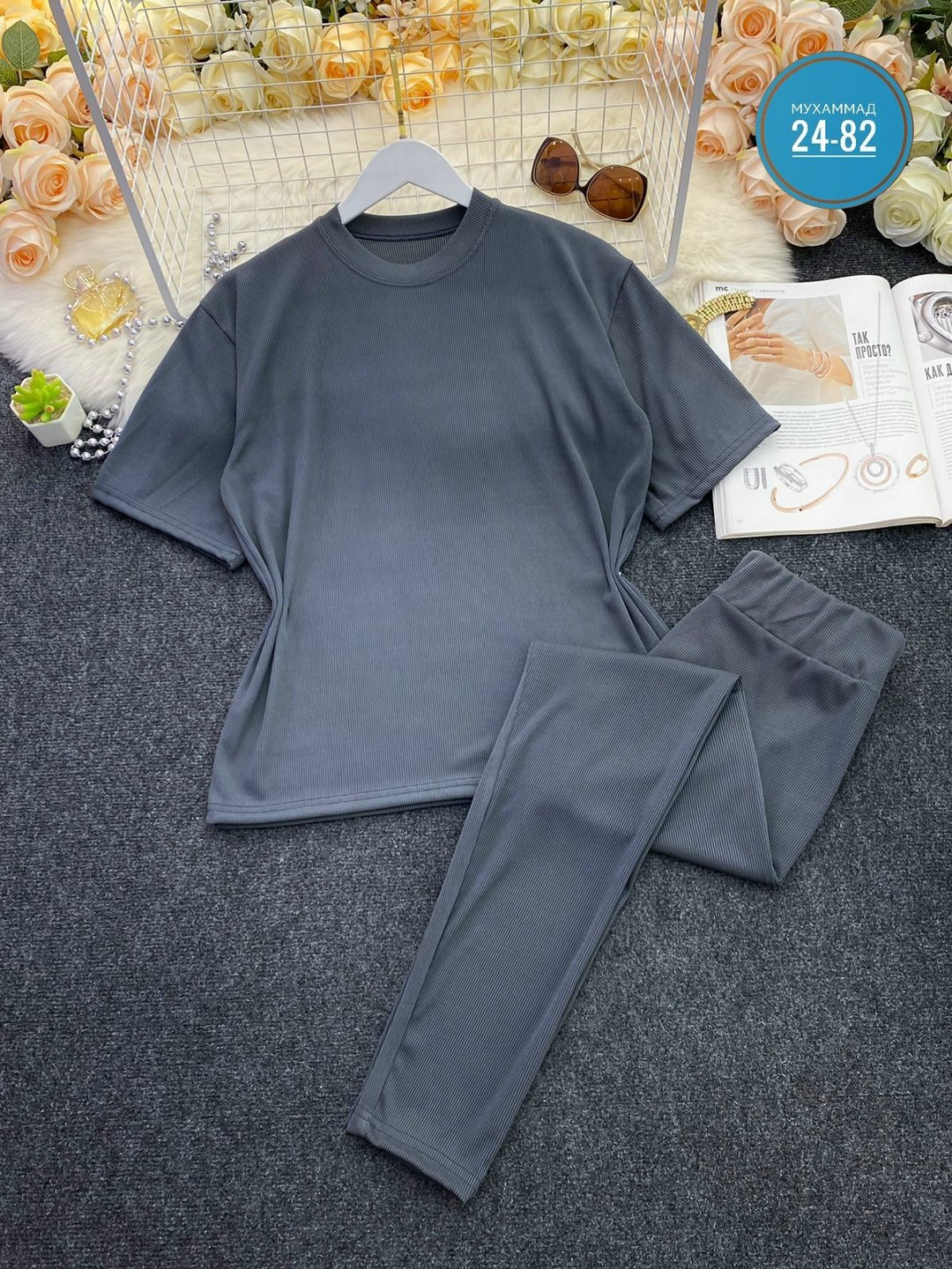 костюм трикотажный,трикотажные костюмы женские,костюм с брюками,домашний костюм женский,костюм голубой