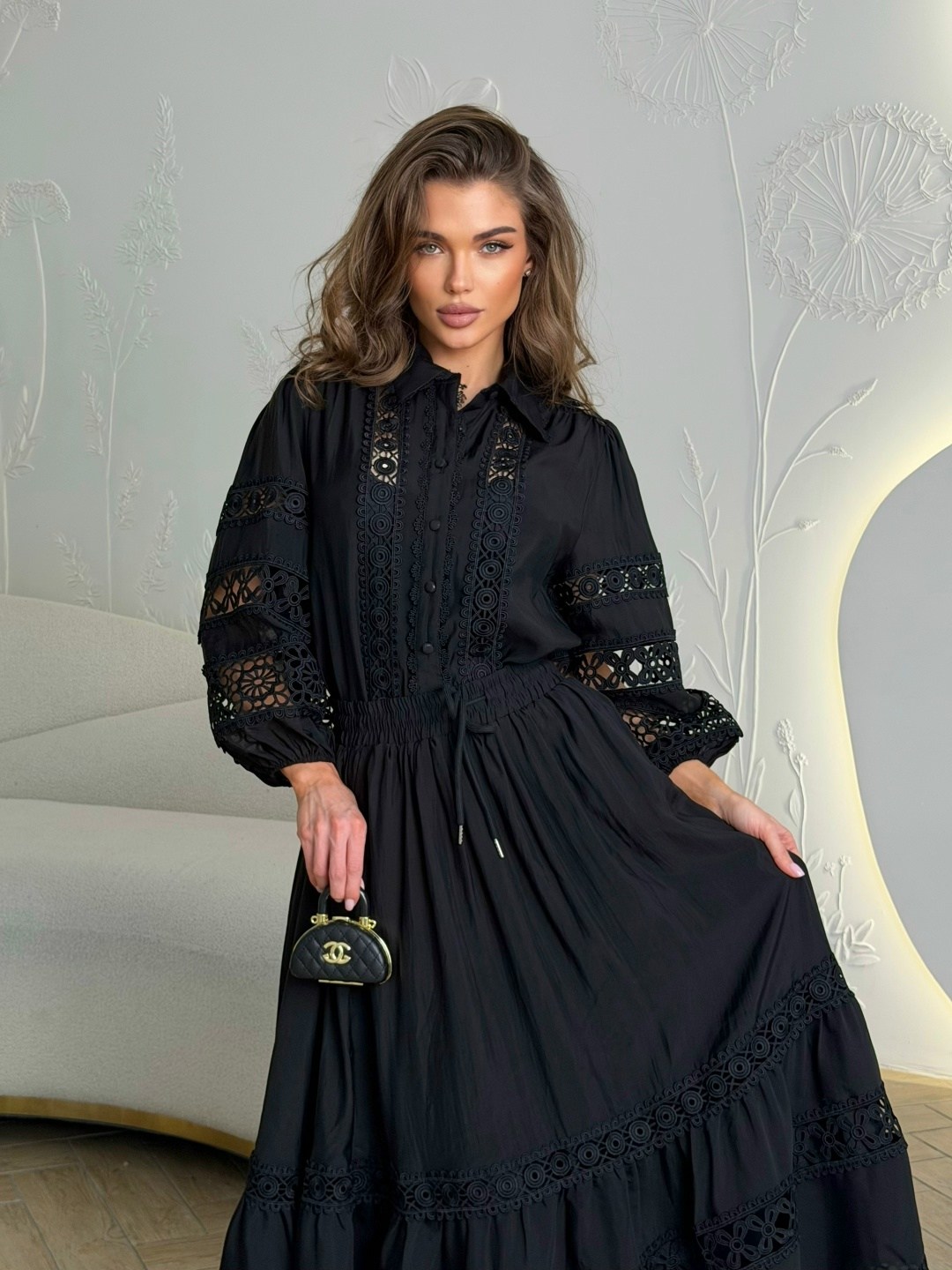 кружевной костюм,костюм с юбкой,кружевное платье,платье,стильное платье