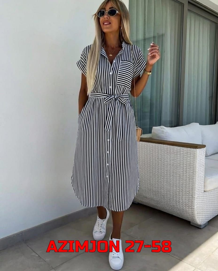 платье рубашка в полоску,женское платье летнее повседневное,платье в полоску летнее,женское платье рубашка,платье рубашка