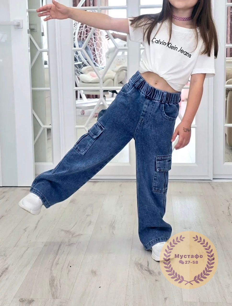 джинсы карго широкие подростковые mili bo_wear,модные джинсы,джинсы для девочек,джинсы карго,джинсы-карго для девочек