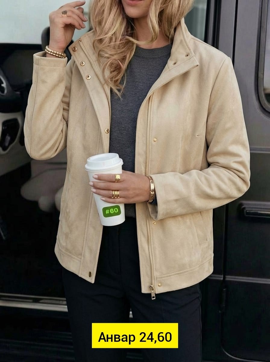 куртка женская,повседневная куртка,куртка,модная куртка,замшевая куртка