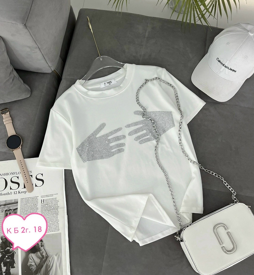 женская футболка,футболка со стразами женская,футболки со стразами,стиль футболка,футболка женская белая