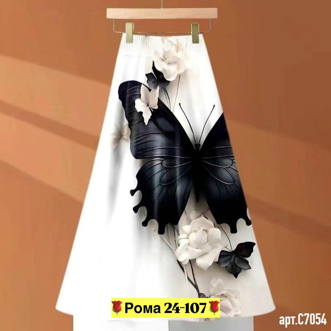 юбка с рисунком,юбка с принтом,юбка с вышивкой,женская юбка с принтом,юбка средней длины