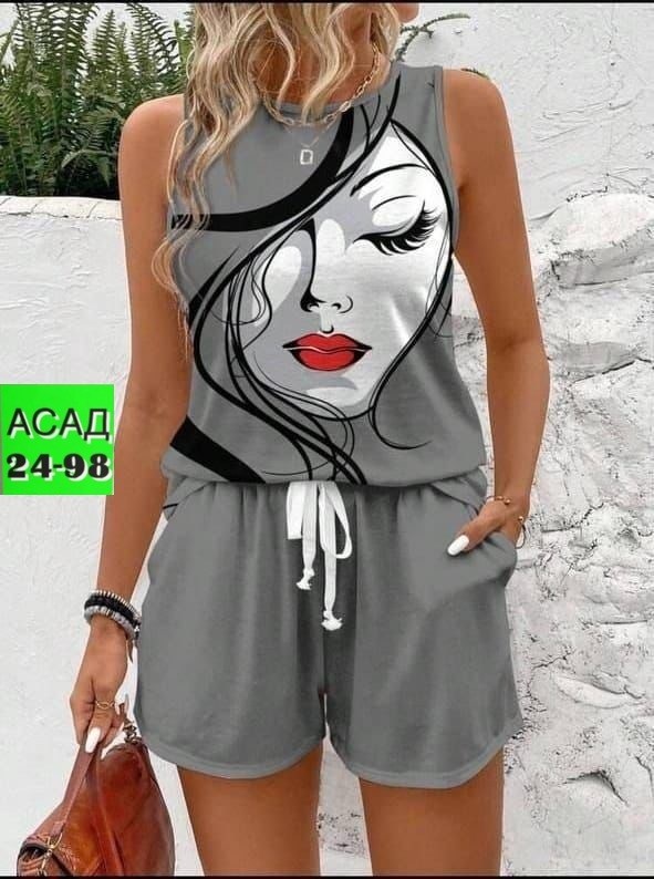 женский костюм с шортами,женские комбинезоны,женские летние комплекты,костюм женский,женский костюм двойка