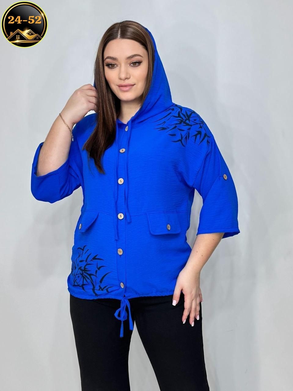 легкая женская блузка,блузка с капюшоном,туника нарядная,блузка летняя,блузка