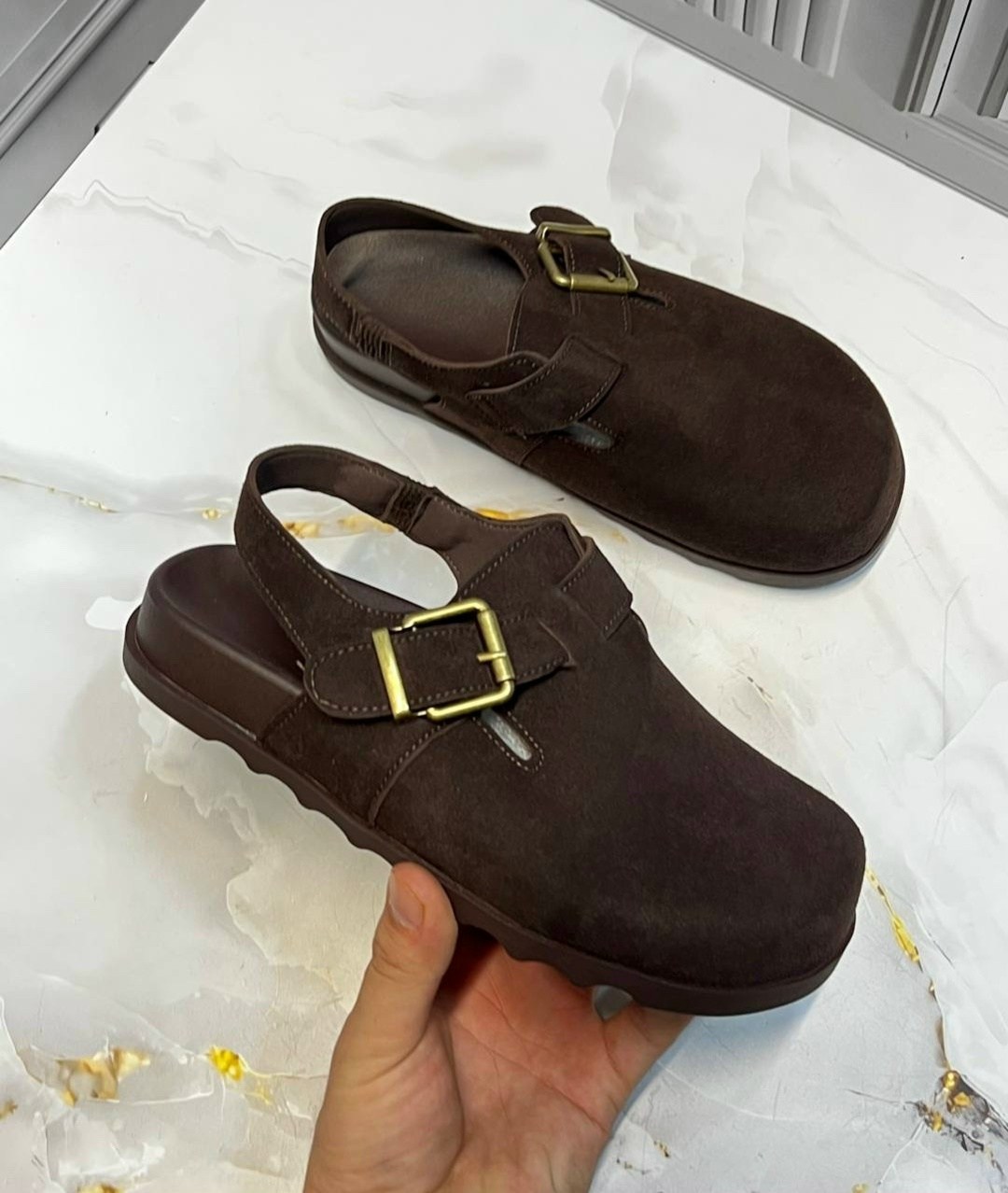 ,сабо ортопедические ортман,сабо birkenstock,закрытые замшевые сабо биркенштоки patrol 316316657,замшевые сабо