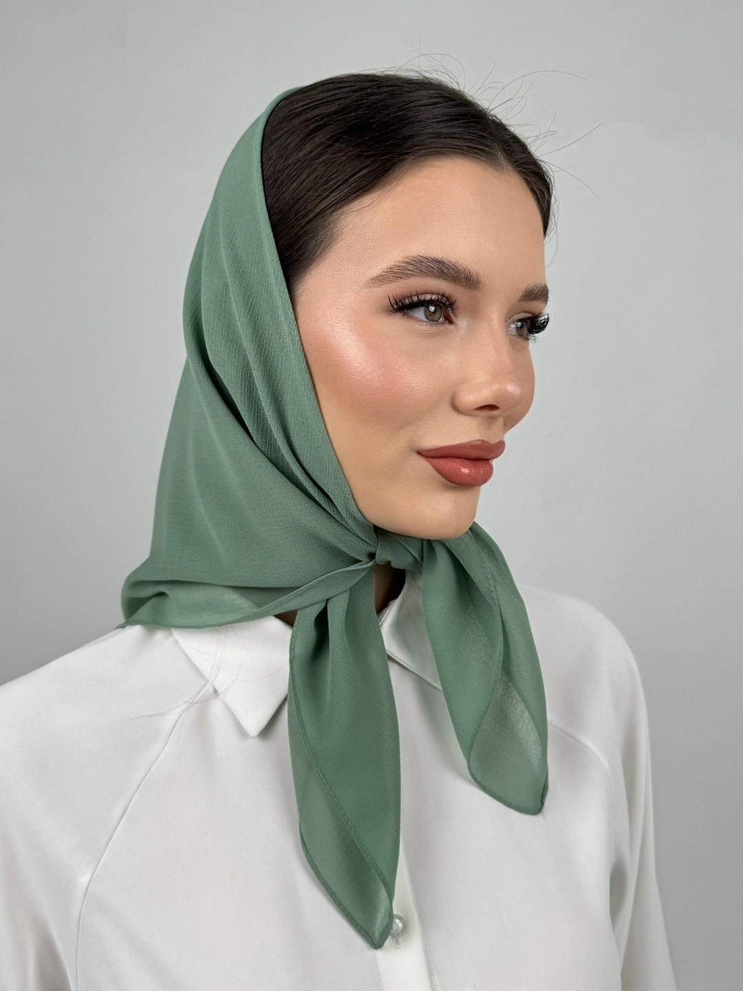 платок шелковый на голову шею,шелковый женский платок,женские платки,платок шифоновый,платки косынка