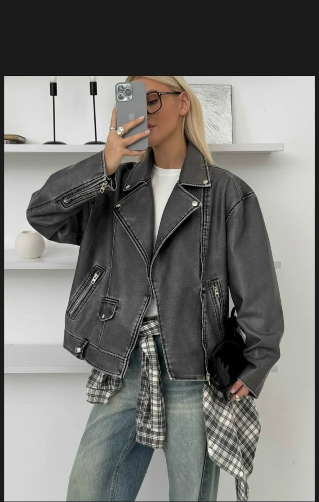 косуха винтажная куртка кожаная oversize серая monyken,косуха серая винтажная куртка кожаная оверсайз aftfbasic,женская кожаная куртка косуха оверсайз,косуха кожаная серая винтажная куртка оверсайз mo