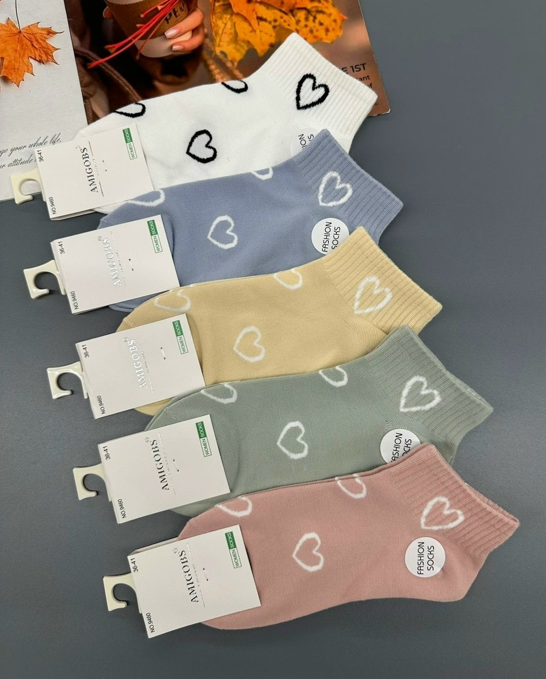 носки женские 10 пар разного цвета,носки женские 10 пар,носки женские,носки женские короткие,комплект носки женские