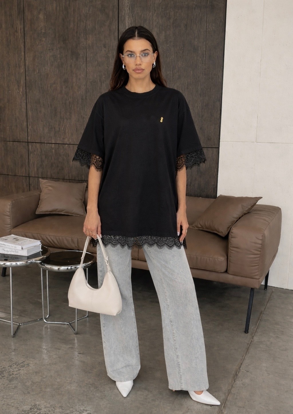 футболка с кружевами,одежда стильная,футболки женская,стильные наряды