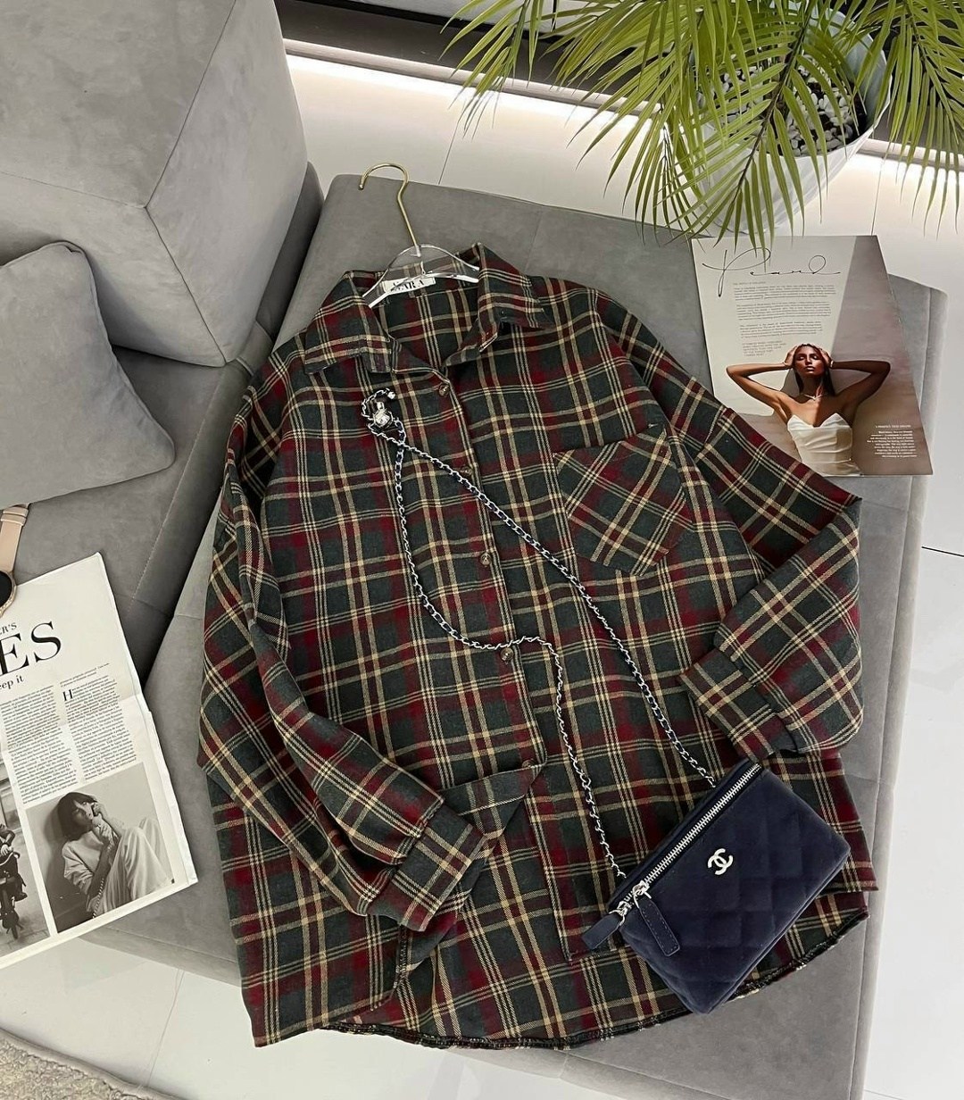 женская рубашка оверсайз в клетку,рубашка в клетку оверсайз dd moda,рубашка женская в клетку оверсайз lipsi,рубашка в клетку женская,рубашка в клетку